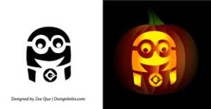 Minion Pumpkin Carving Designs 